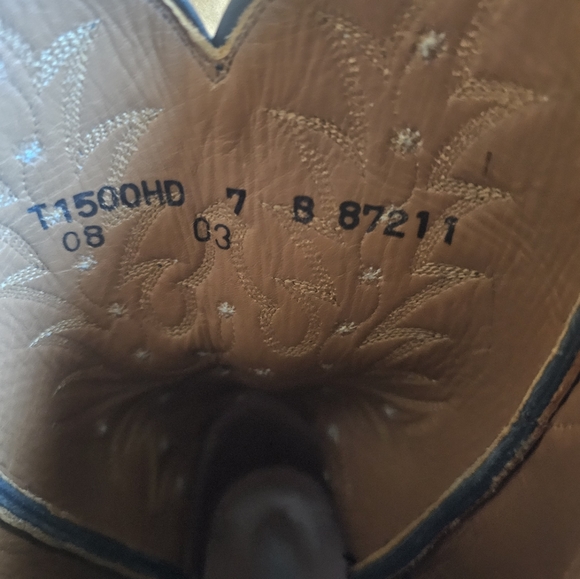 Lucchese full quill ostrich womens ropers - Picture 4 of 7